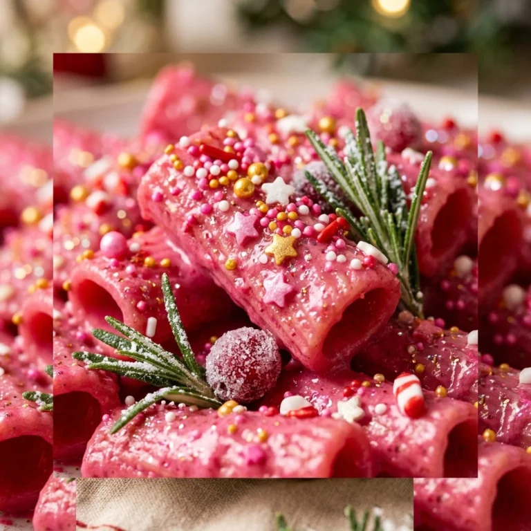 Viral Pink Barbie Pasta (Christmas Edition)