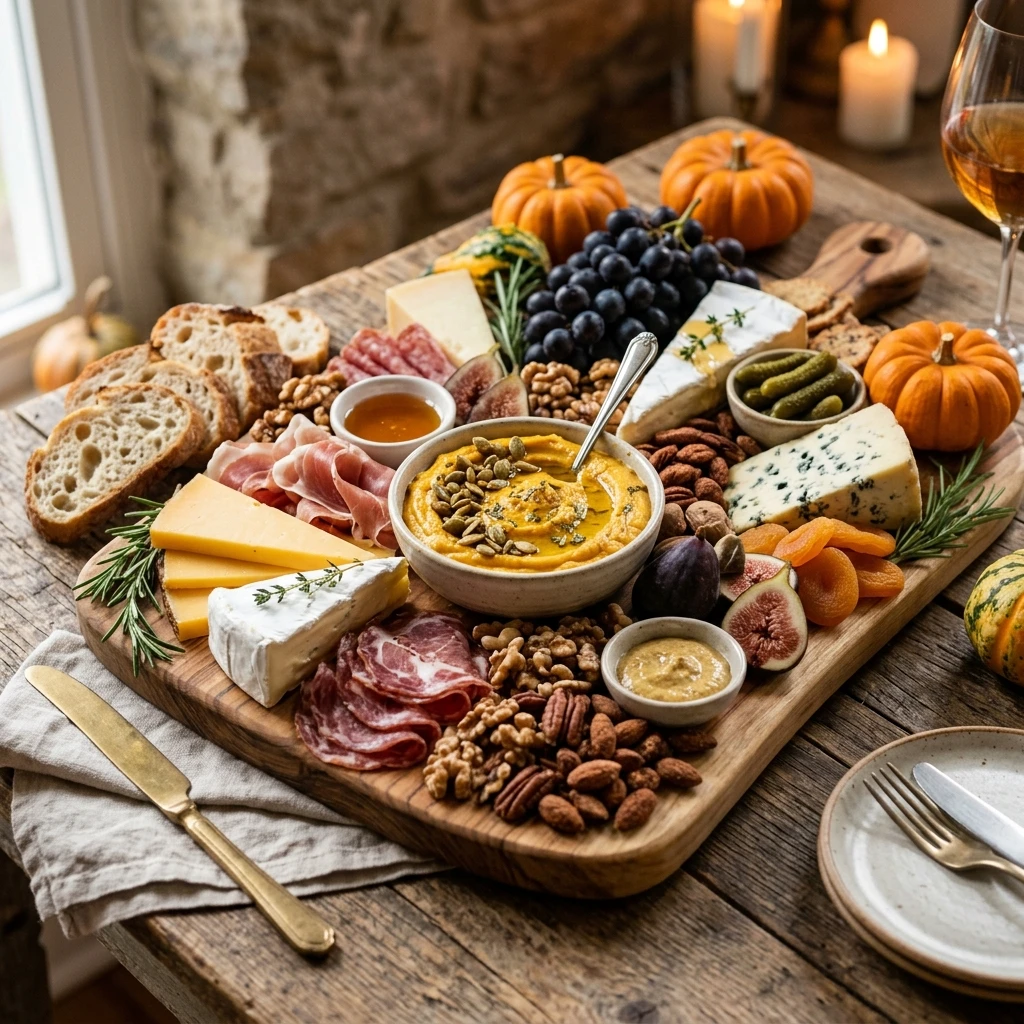 Viral Pumpkin Charcuterie Board Dinner