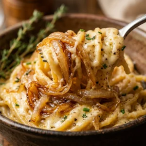 Viral TikTok Creamy French Onion Pasta One Pot Cheesy 20 Minute Easy