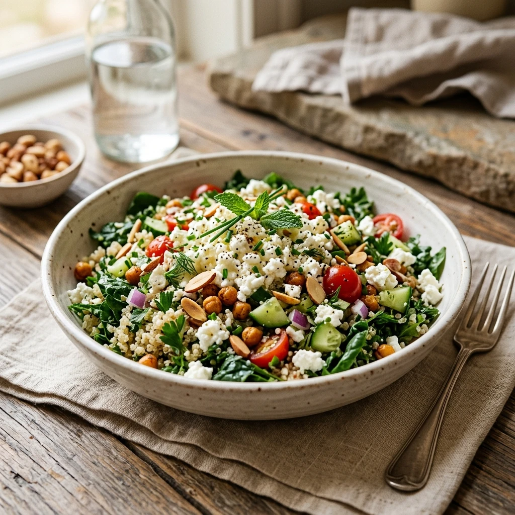Viral 【entity-Jennifer Aniston¦canonical_name=Jennifer Aniston】 Salad Loaded High Protein Cottage Cheese