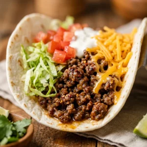Viral 【entity-Taco Bell¦canonical_name=Taco Bell】 Copycat Tacos Easy 20 Minute TikTok Famous Ground Beef