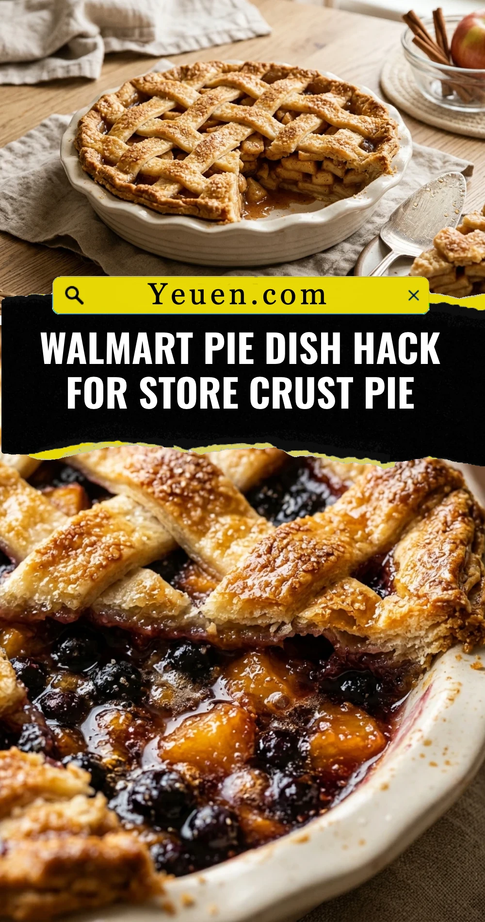 Walmart Pie Dish Hack For Store Crust Pie