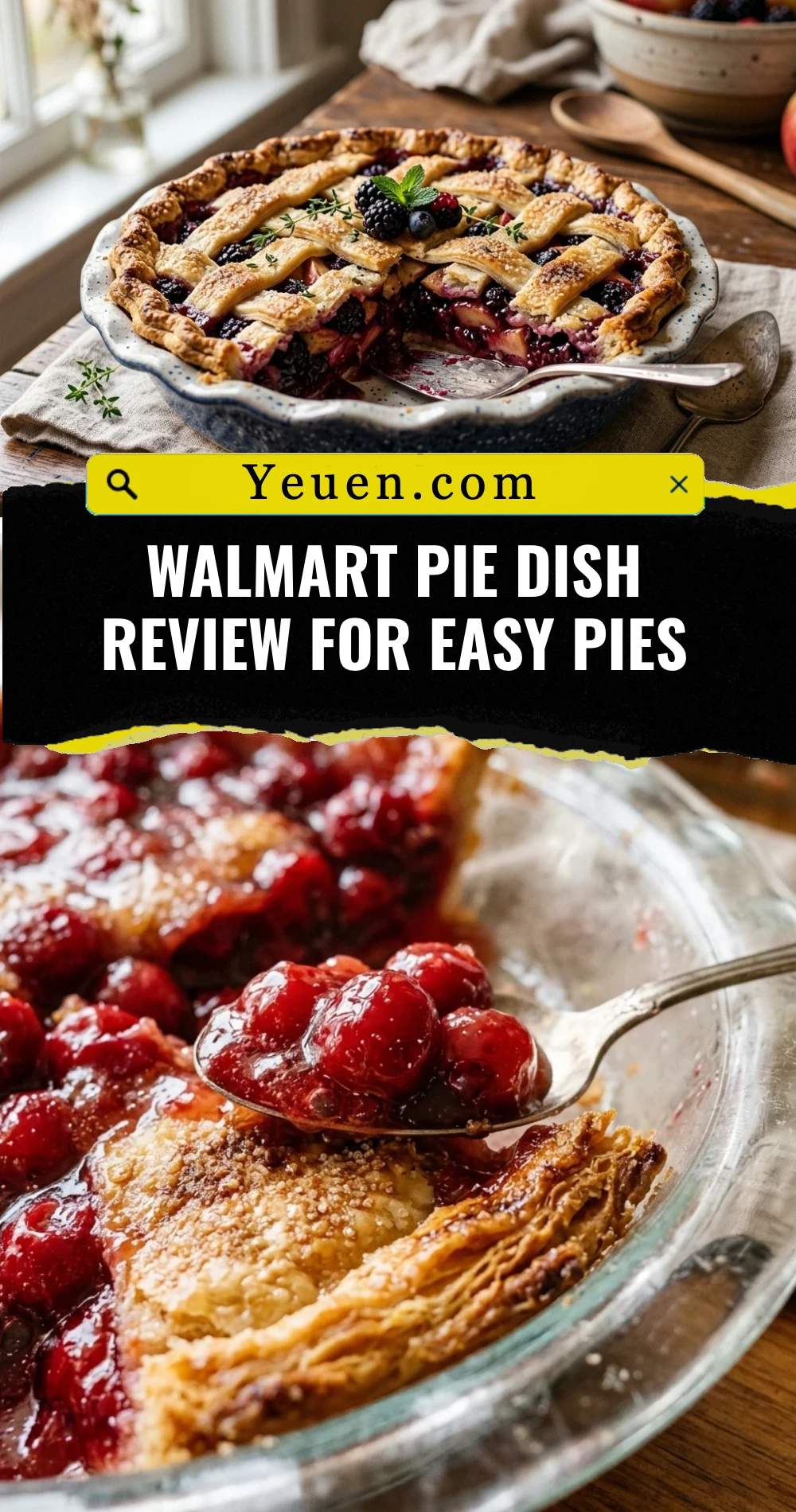 Walmart Pie Dish Review For Easy Pies