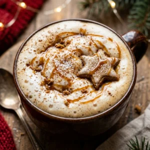 Winter Gingerbread Latte Starbucks Copycat Cozy Easy Holiday Christmas