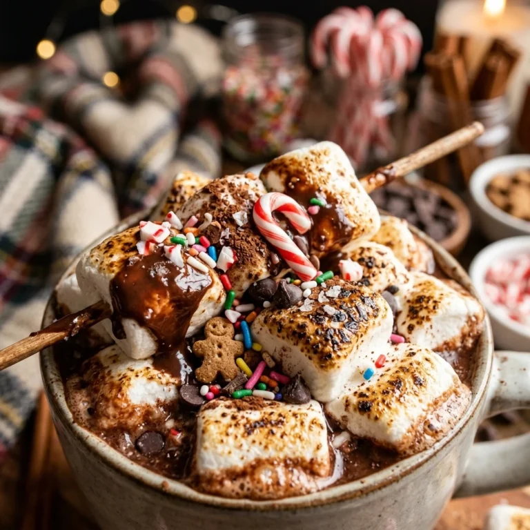 Winter Hot Chocolate Bar Drinks For Kids