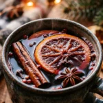 Winter Mulled Wine Drink Easy Cozy Holiday Christmas