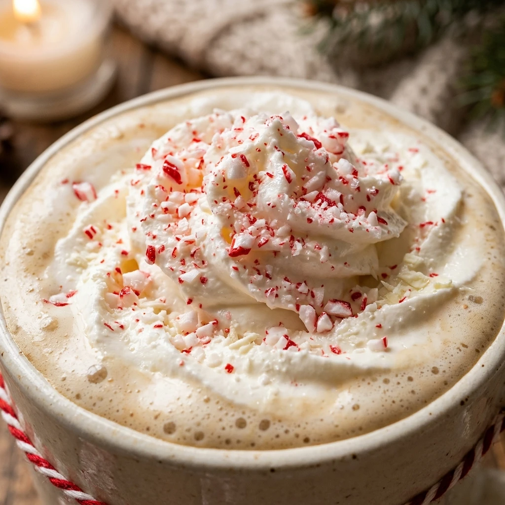 Winter Peppermint White Mocha 【entity-Starbucks¦canonical_name=Starbucks】 Copycat Cozy Easy Holiday