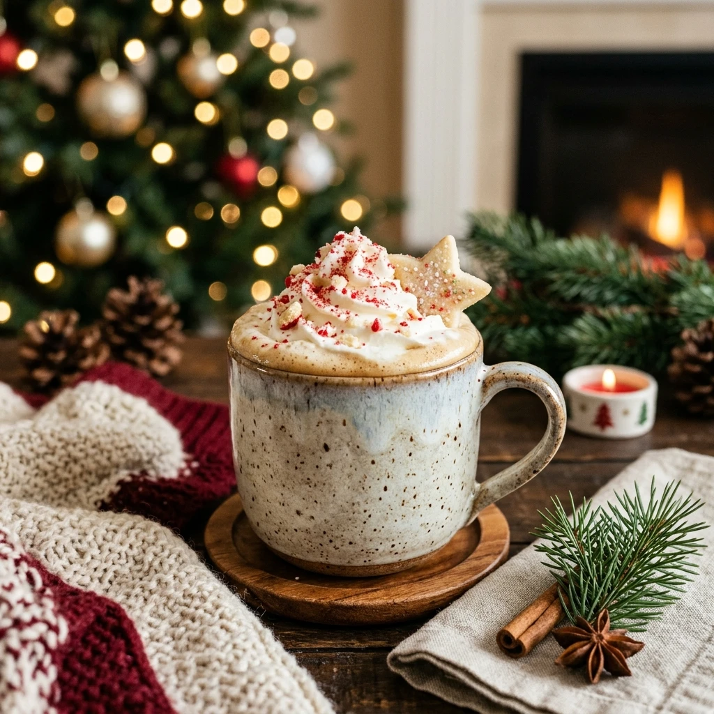 Winter Sugar Cookie Latte 【entity-Starbucks¦canonical_name=Starbucks】 Copycat Cozy Easy Holiday Christmas