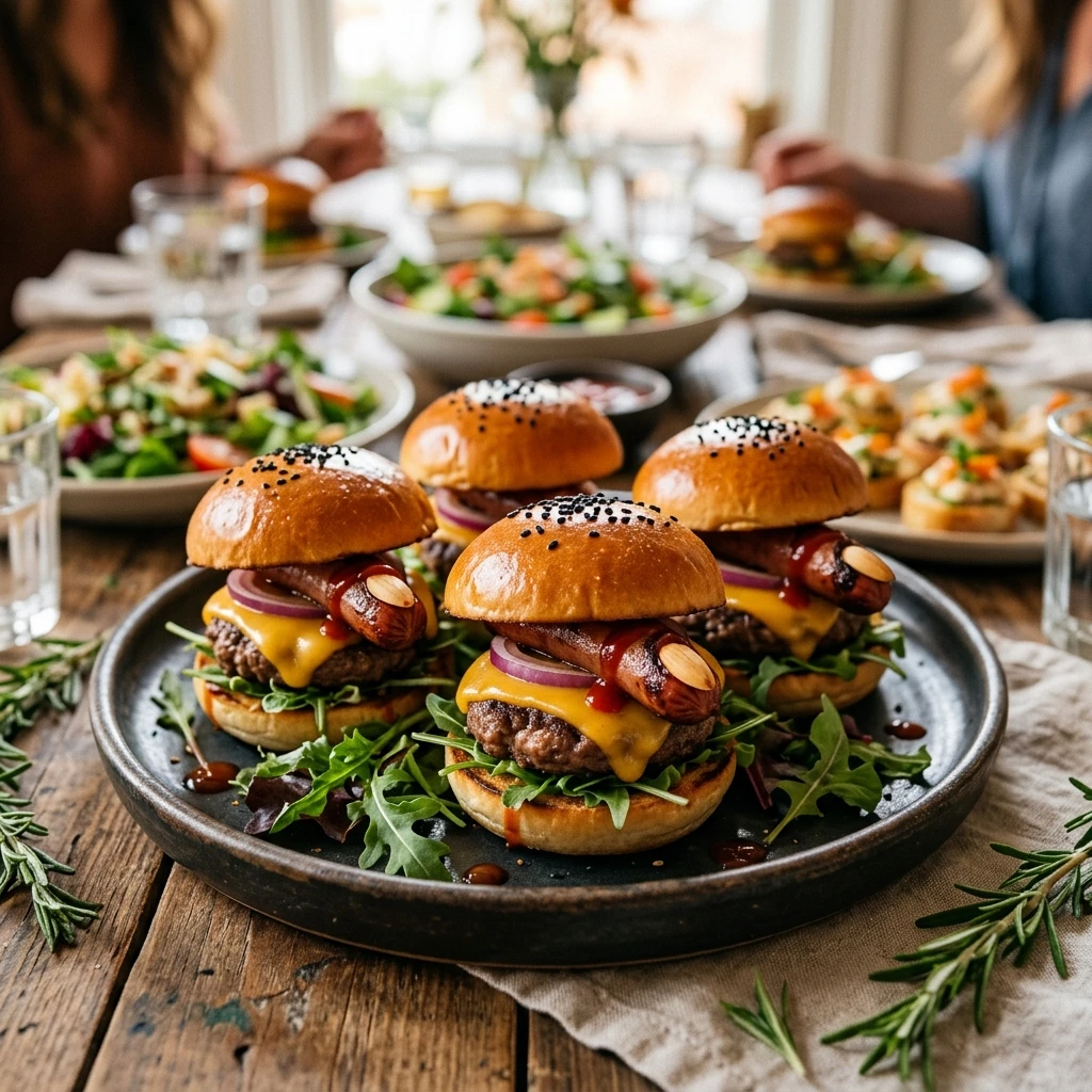 Witches Finger Sliders - Potluck Approved