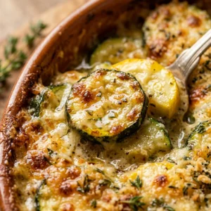 Zucchini Casserole Easy Vegetable Healthy Cheesy One Dish